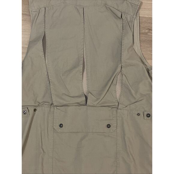 Nikoata Vest XL Mens Khaki Fishing Tackle Hunting Outdoor Camera Hiking Camp - Picture 7 of 7